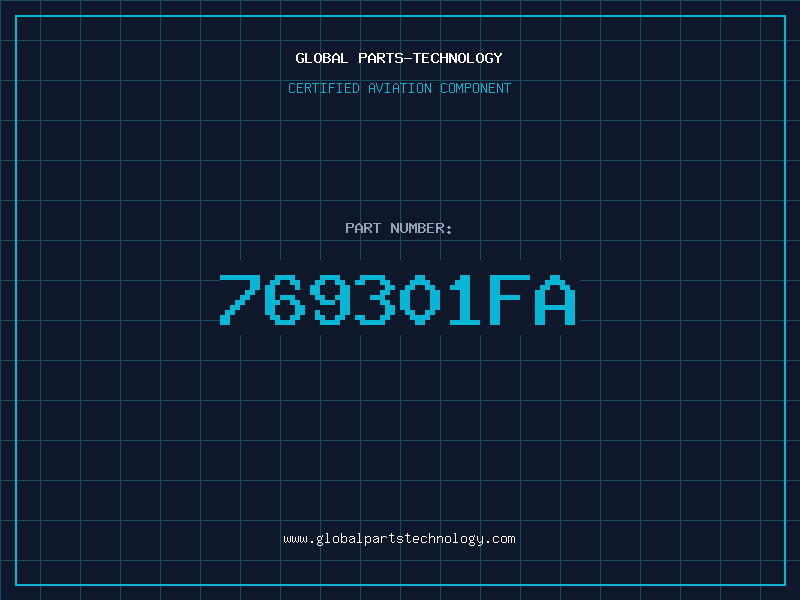 Aviation Part 769301FA