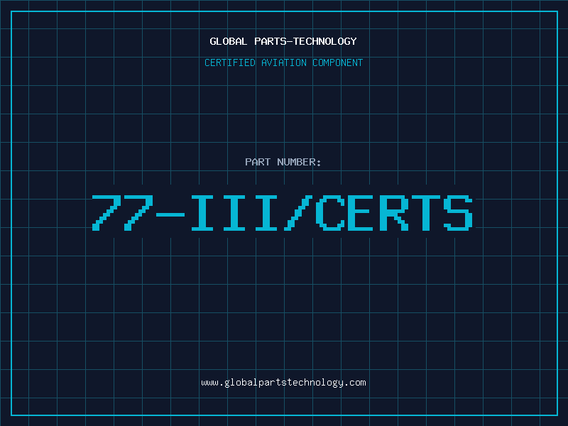 Aviation Part 77-III/CERTS