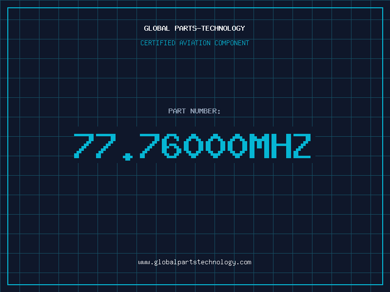 Aviation Part 77.76000MHZ