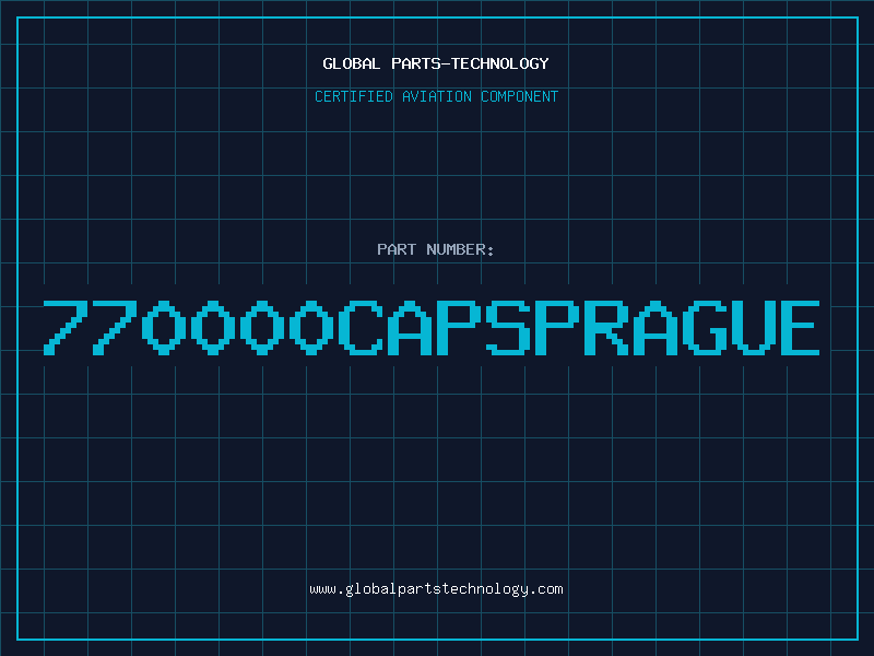Aviation Part 770000CAPSPRAGUE
