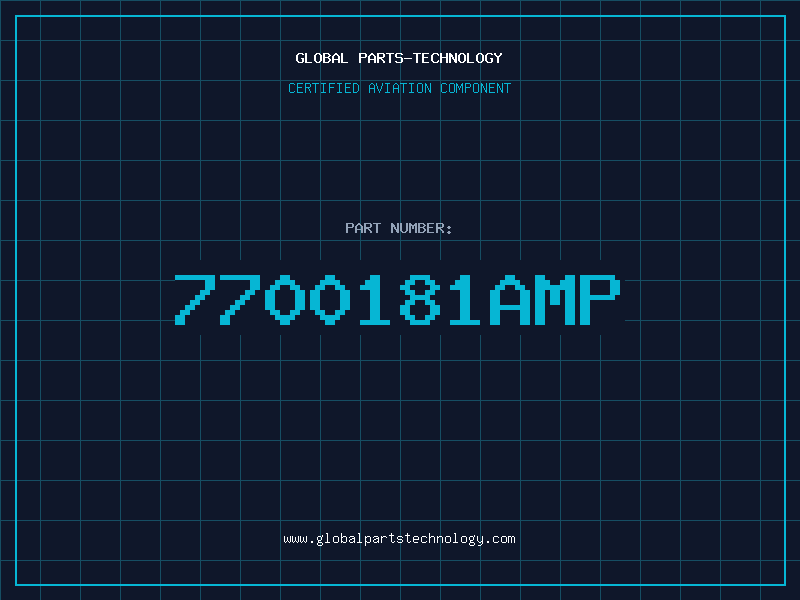 Aviation Part 7700181AMP