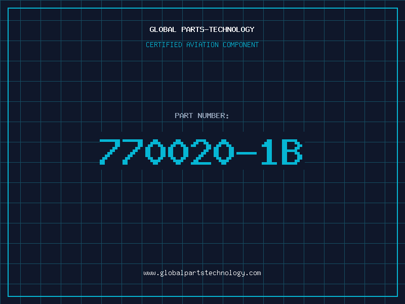 Aviation Part 770020-1B