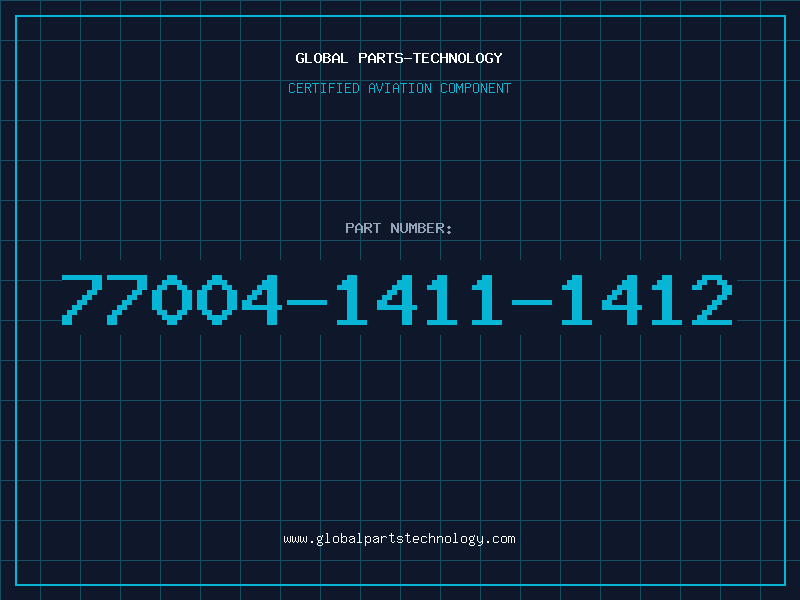 Aviation Part 77004-1411-1412