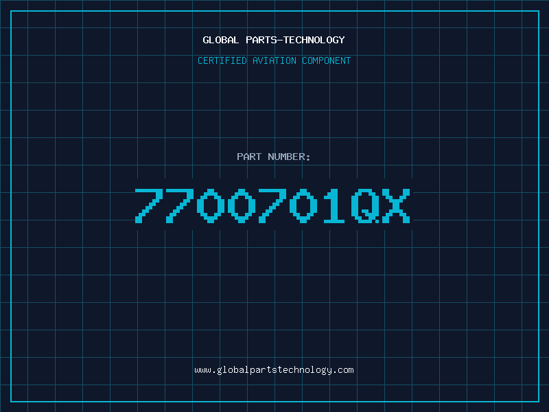 Aviation Part 7700701QX