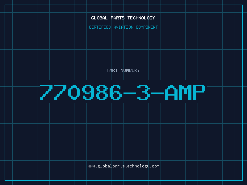 Aviation Part 770986-3-AMP