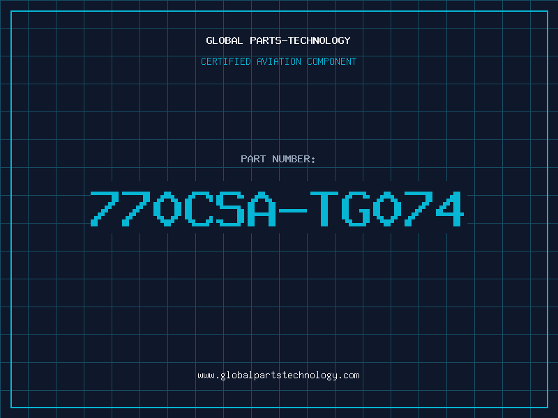 Aviation Part 770CSA-TG074
