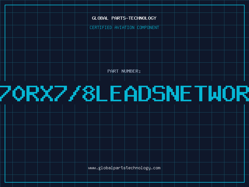 Aviation Part 770RX7/8LEADSNETWORK