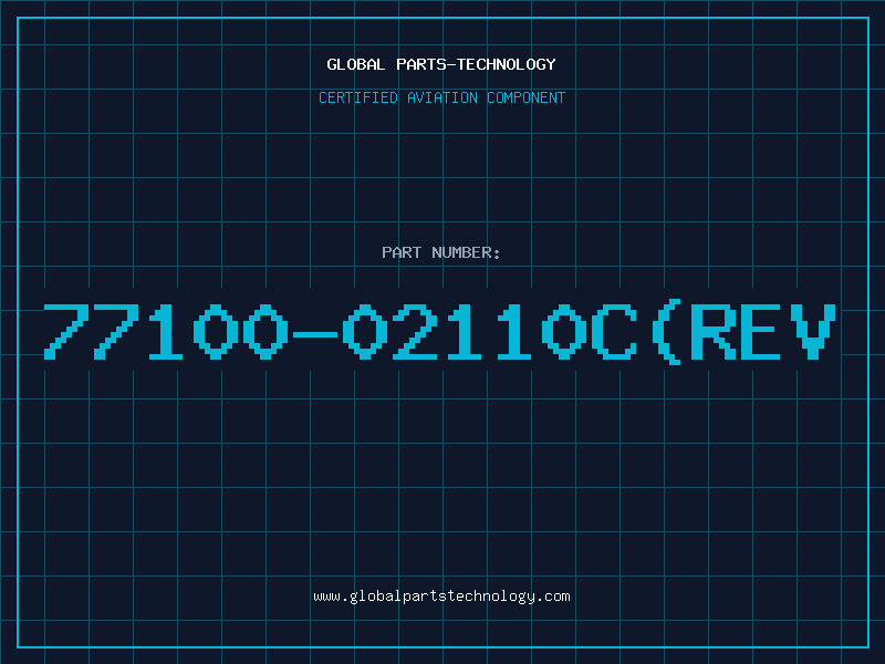 Aviation Part 77100-02110C(REV