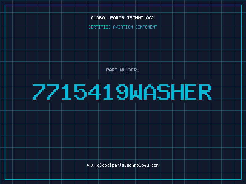Aviation Part 7715419WASHER
