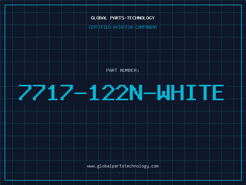 Aviation Part 7717-122N-WHITE