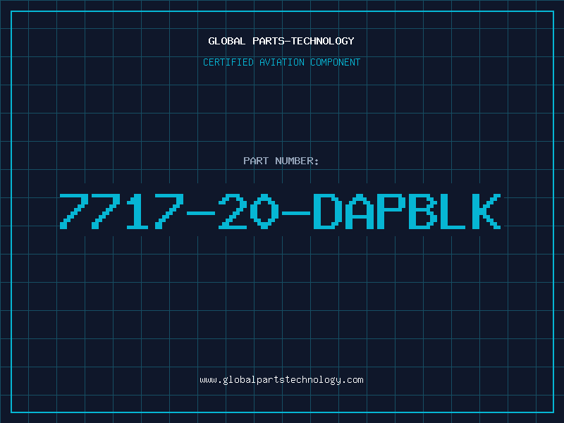 Aviation Part 7717-20-DAPBLK