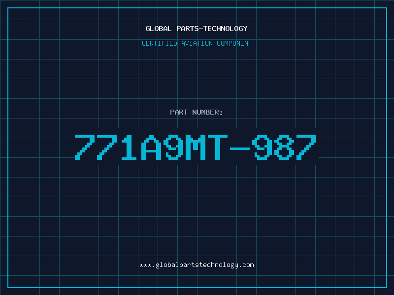 Aviation Part 771A9MT-987