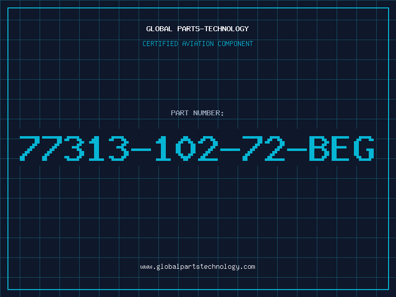 Aviation Part 77313-102-72-BEG