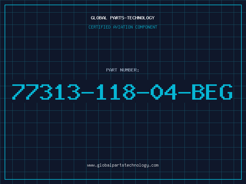 Aviation Part 77313-118-04-BEG