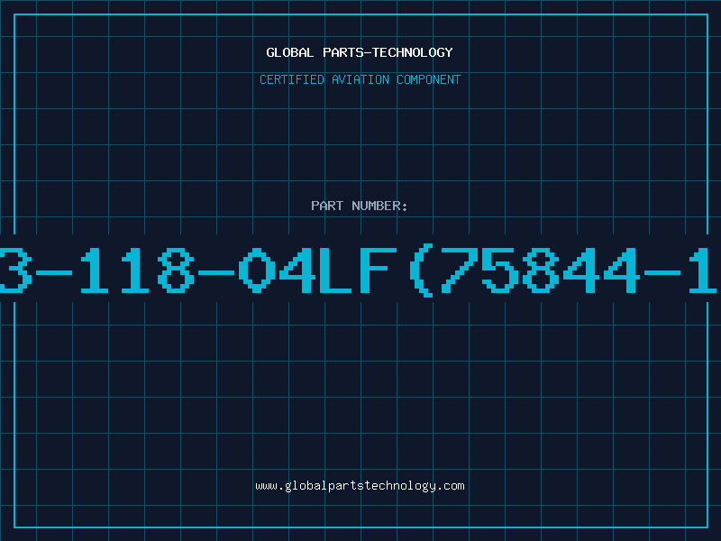 Aviation Part 77313-118-04LF(75844-118-0