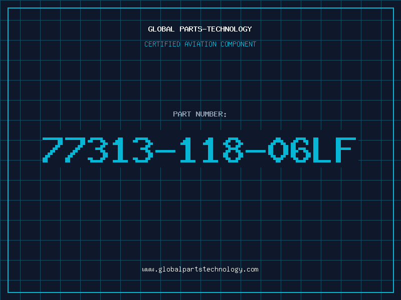 Aviation Part 77313-118-06LF