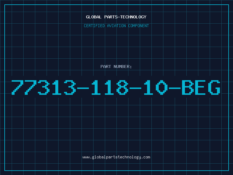 Aviation Part 77313-118-10-BEG