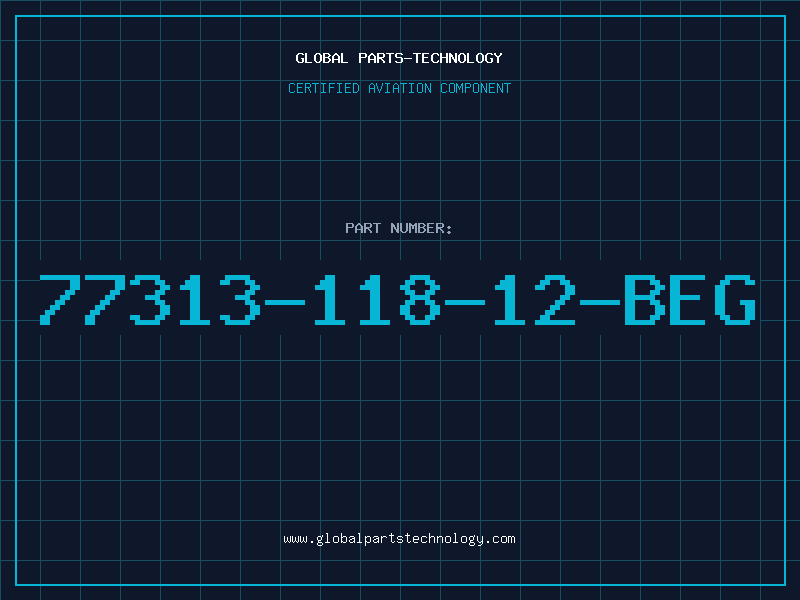 Aviation Part 77313-118-12-BEG
