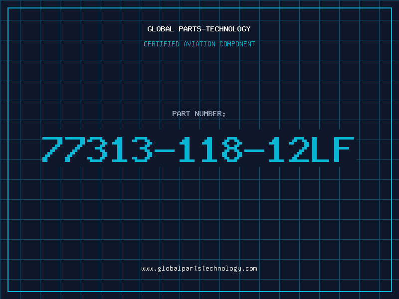 Aviation Part 77313-118-12LF