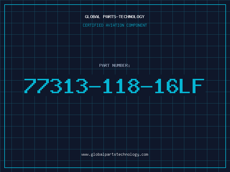 Aviation Part 77313-118-16LF