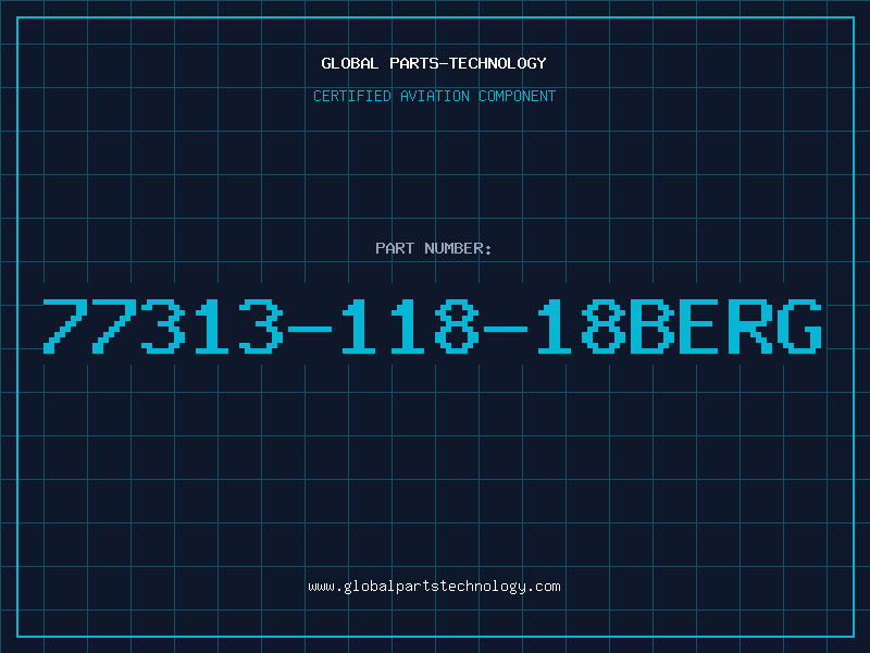 Aviation Part 77313-118-18BERG