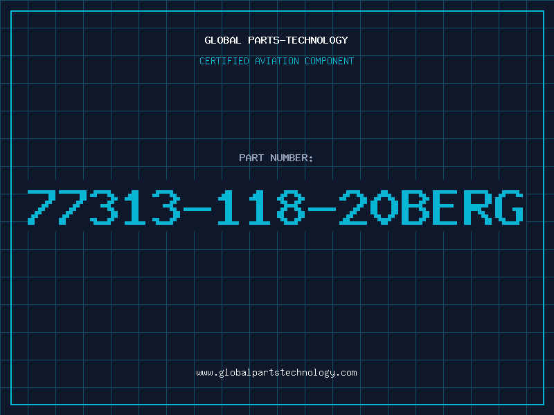 Aviation Part 77313-118-20BERG