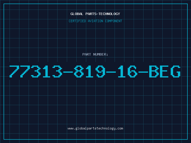 Aviation Part 77313-819-16-BEG