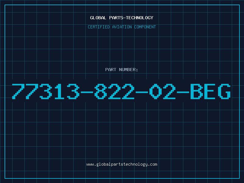Aviation Part 77313-822-02-BEG
