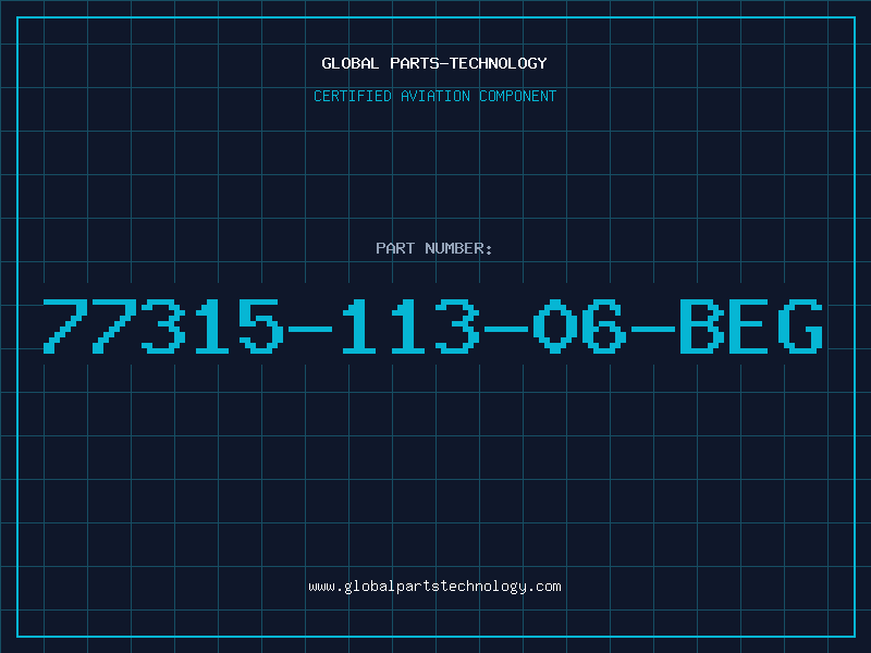 Aviation Part 77315-113-06-BEG