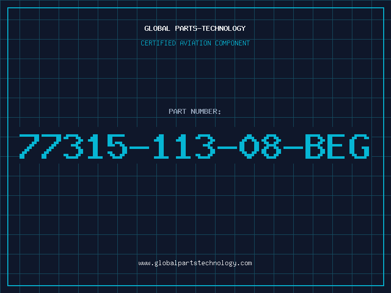 Aviation Part 77315-113-08-BEG