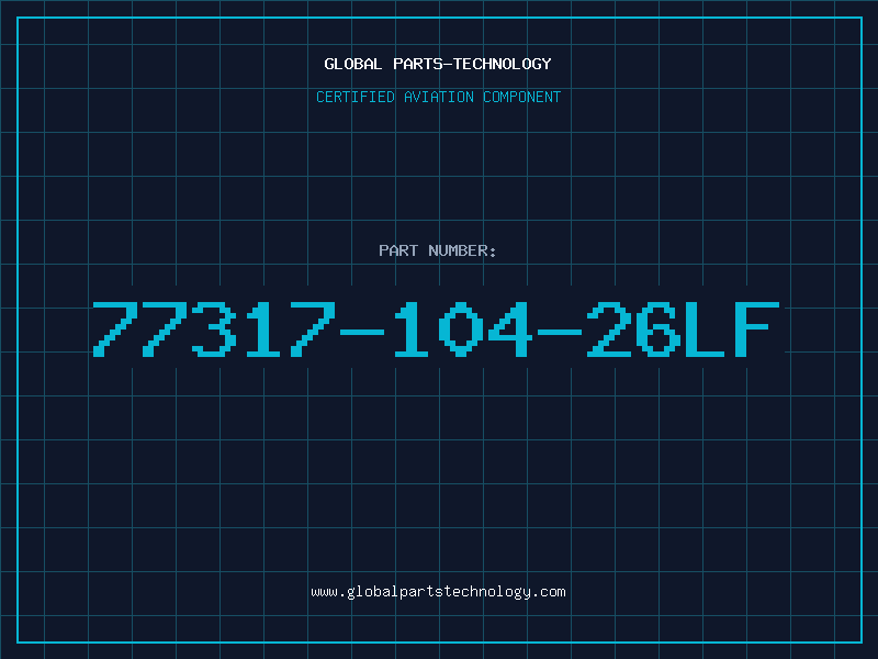 Aviation Part 77317-104-26LF