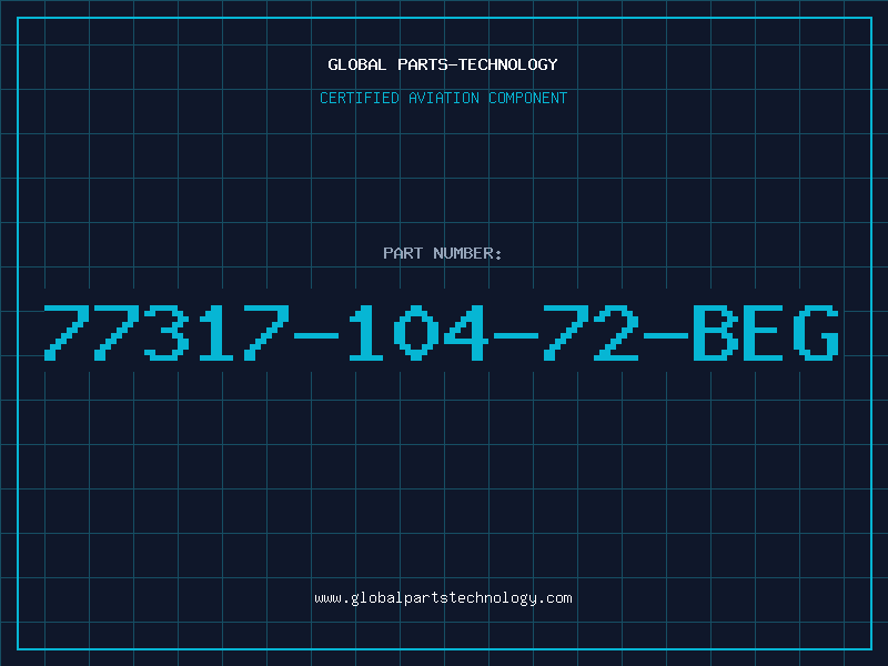 Aviation Part 77317-104-72-BEG