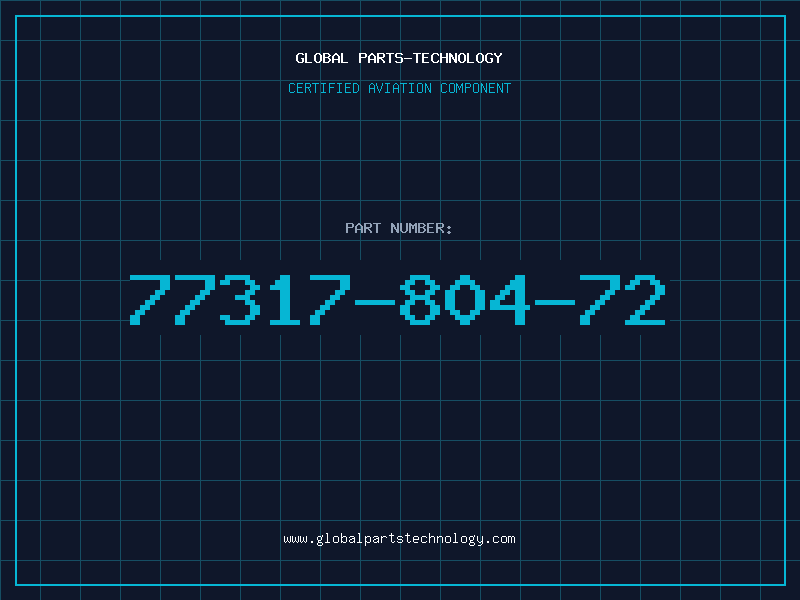 Aviation Part 77317-804-72