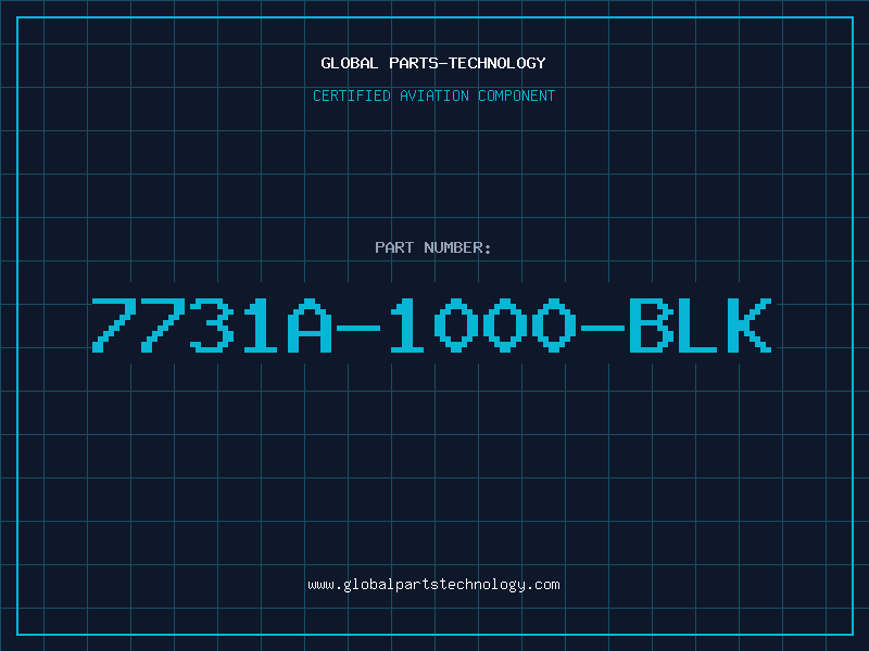 Aviation Part 7731A-1000-BLK