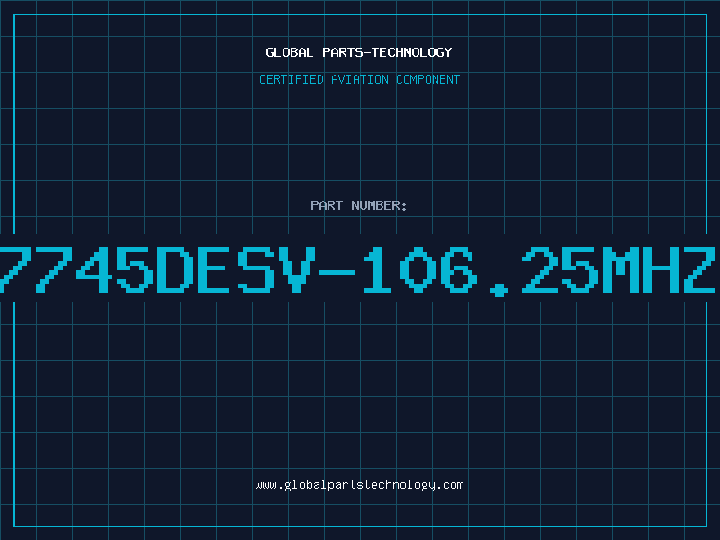 Aviation Part 7745DESV-106.25MHZ