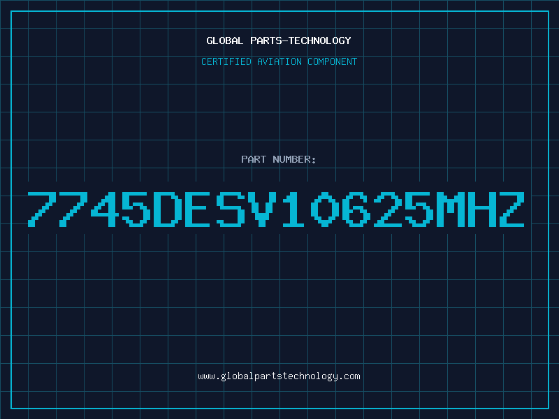 Aviation Part 7745DESV10625MHZ