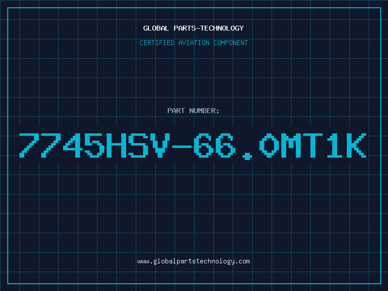 Aviation Part 7745HSV-66.0MT1K