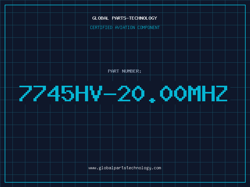 Aviation Part 7745HV-20.00MHZ