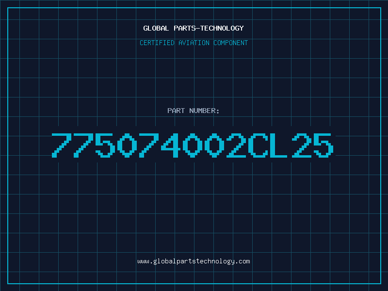 Aviation Part 775074002CL25
