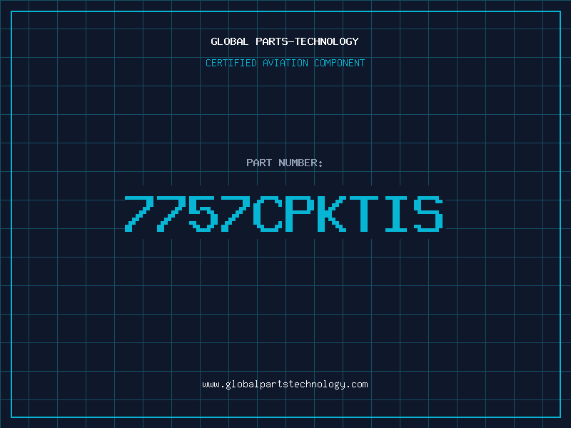 Aviation Part 7757CPKTIS