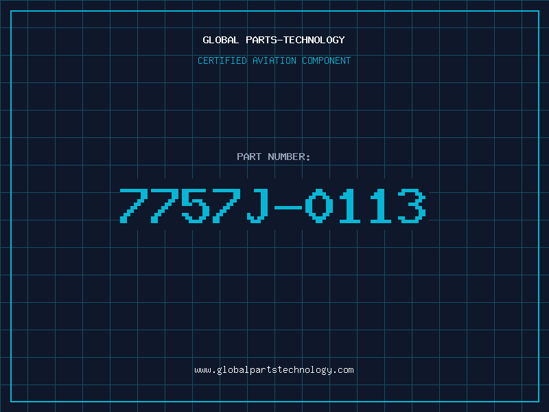 Aviation Part 7757J-0113