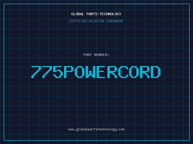 Aviation Part 775POWERCORD