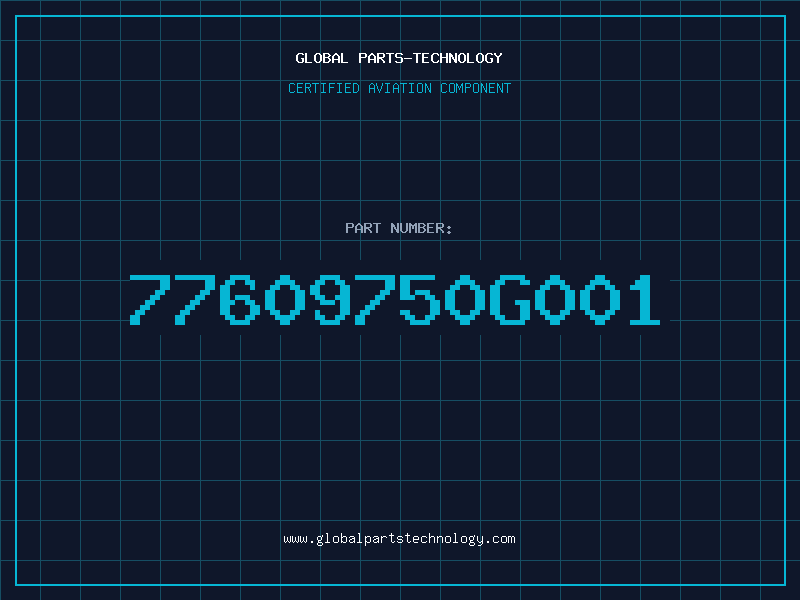 Aviation Part 77609750G001
