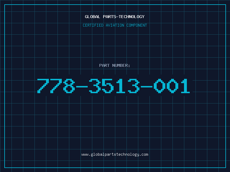 Aviation Part 778-3513-001