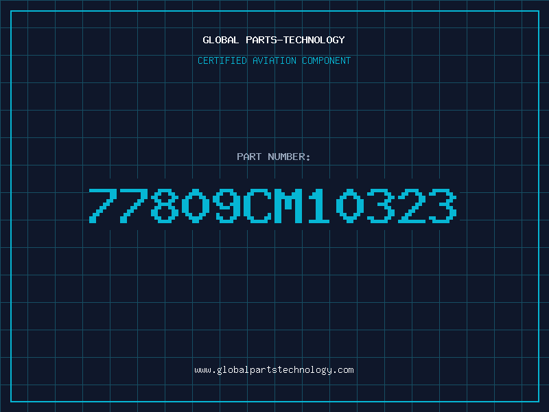 Aviation Part 77809CM10323