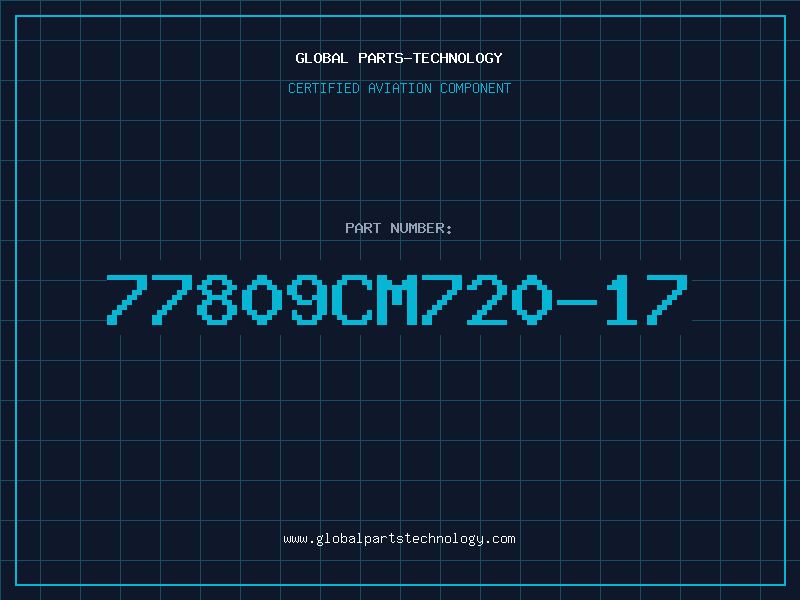 Aviation Part 77809CM720-17