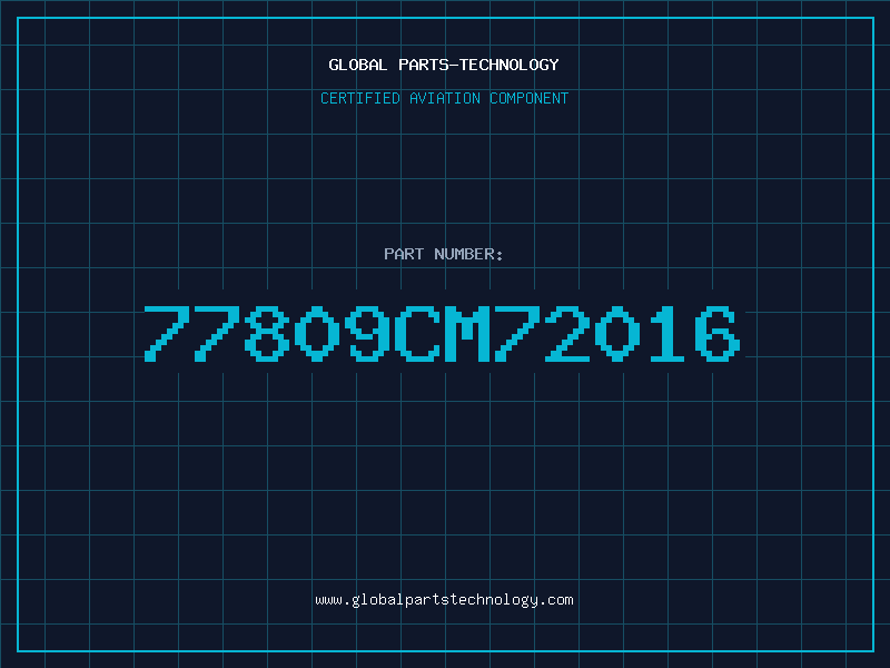 Aviation Part 77809CM72016