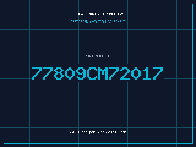 Aviation Part 77809CM72017
