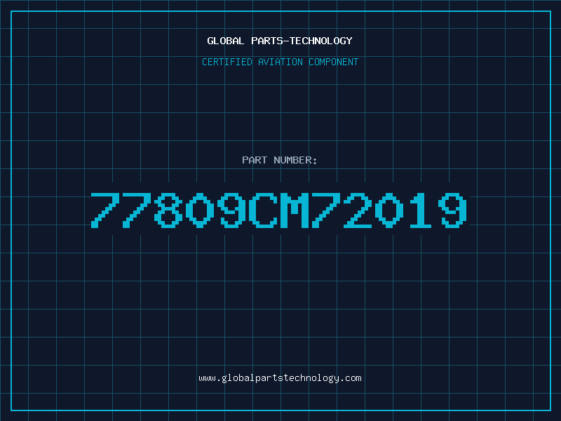 Aviation Part 77809CM72019