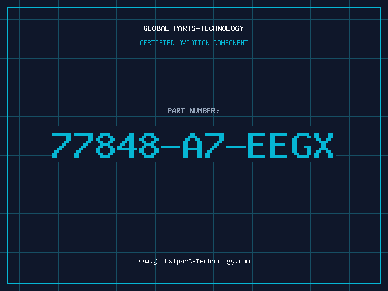 Aviation Part 77848-A7-EEGX